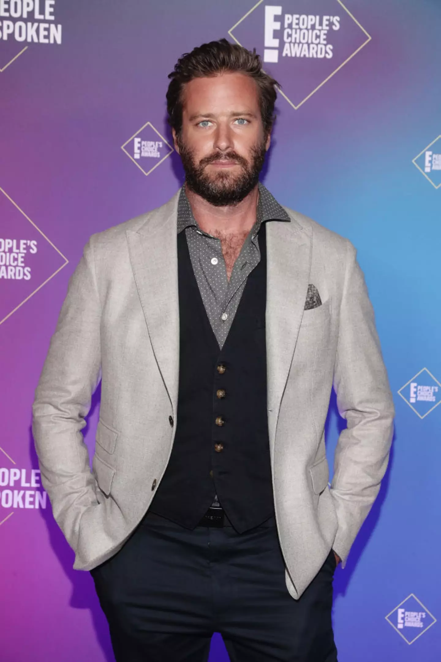 Armie Hammer was accused of having cannibalistic fetishes in 2021 (Todd Williamson/E! Entertainment/NBCU Photo Bank via Getty Images)