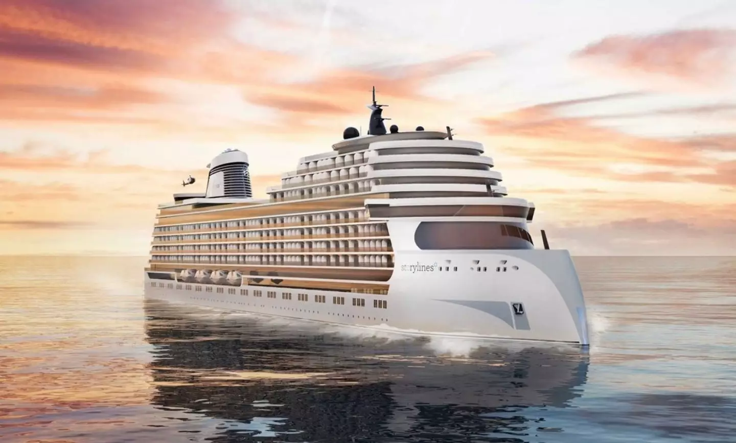 A luxury cruise ship will allow travellers to permanently live at sea.