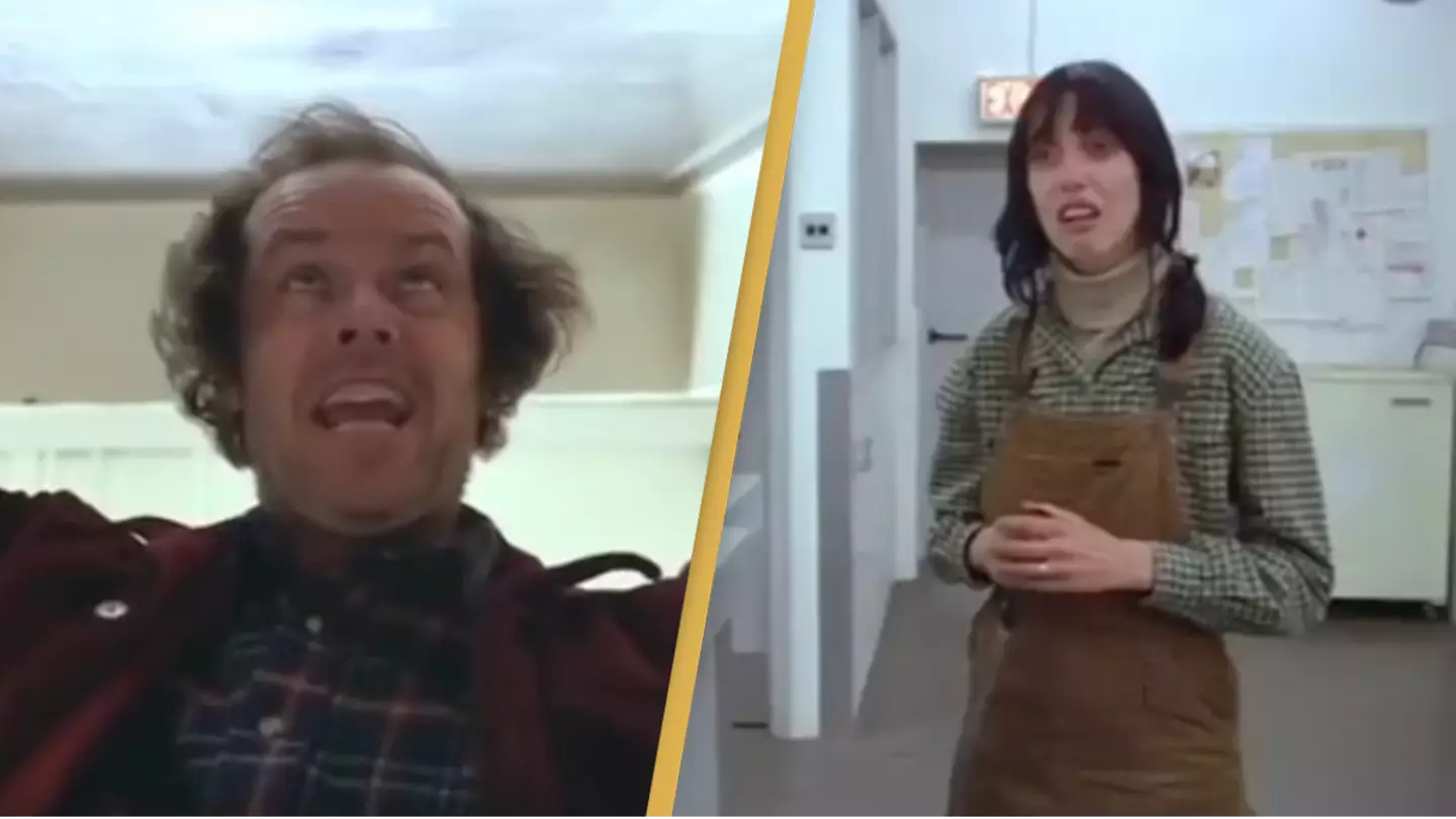 Fascinating behind-the-scenes filming of The Shining is giving fans chills