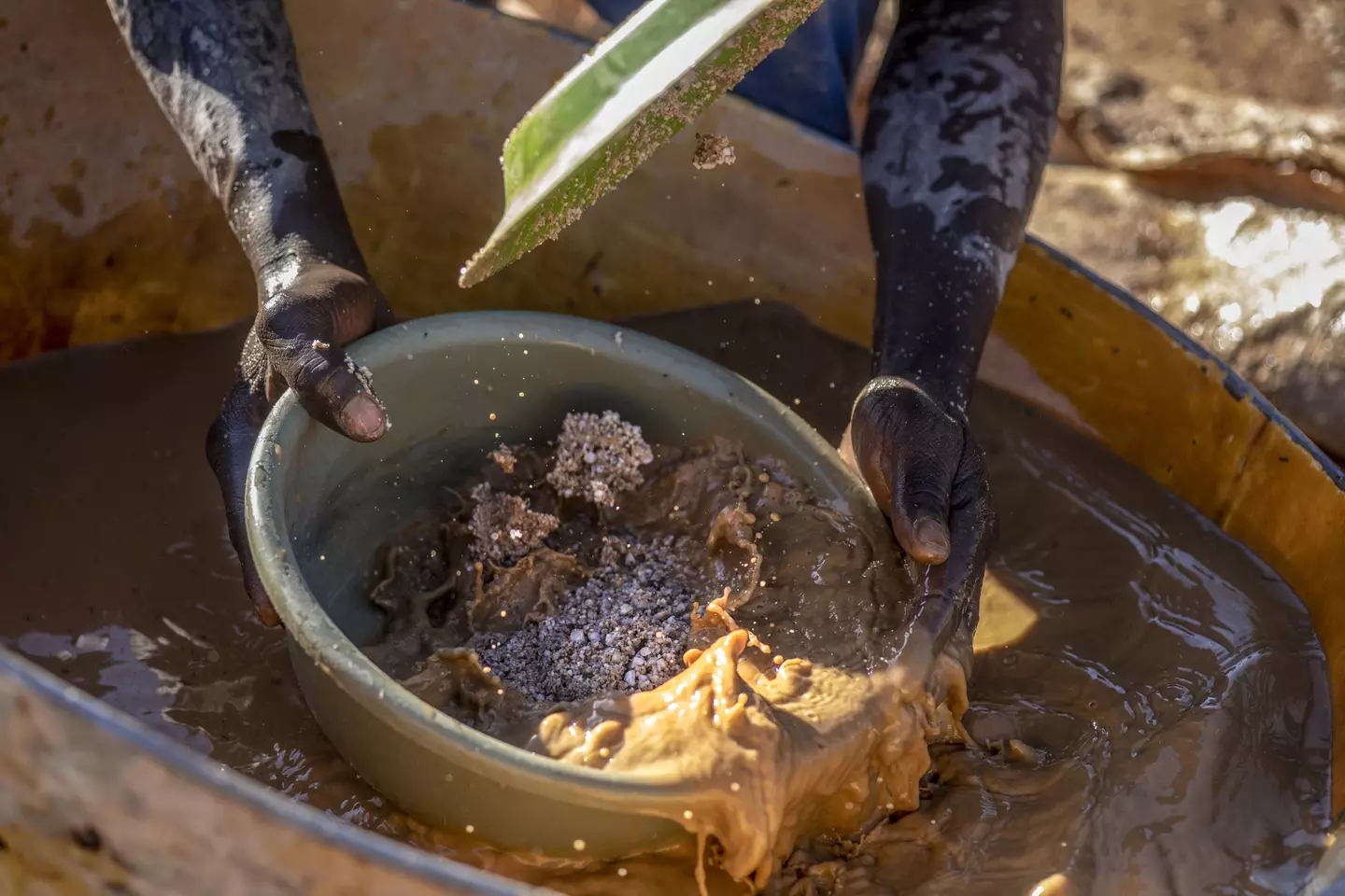 Who wouldn't love stumbling upon $83 billion worth of gold? (Getty Images/ Cynthia R Matonhodze/Bloomberg)