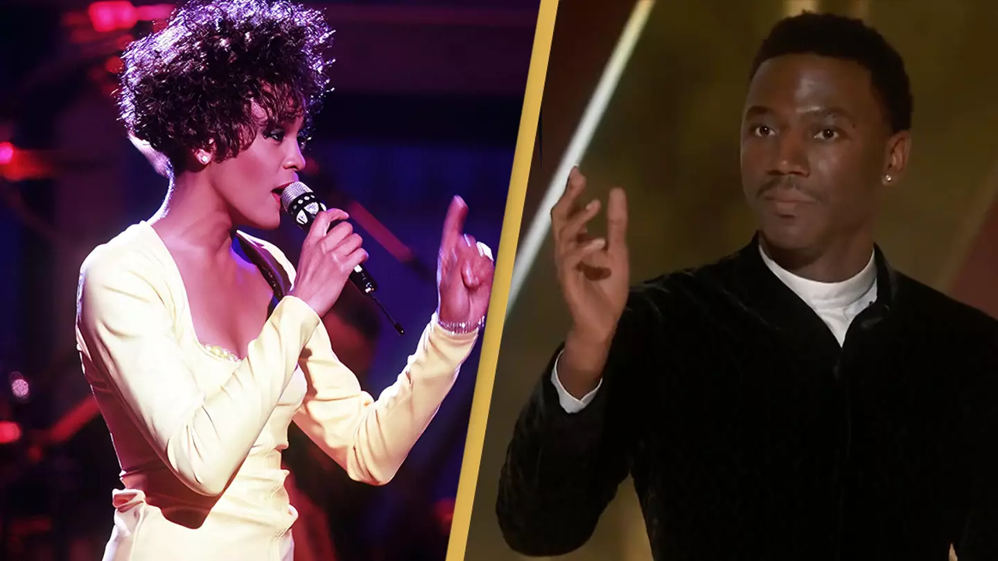 Whitney Houston's estate is 'disappointed' at Golden Globes host's 'poor taste' joke