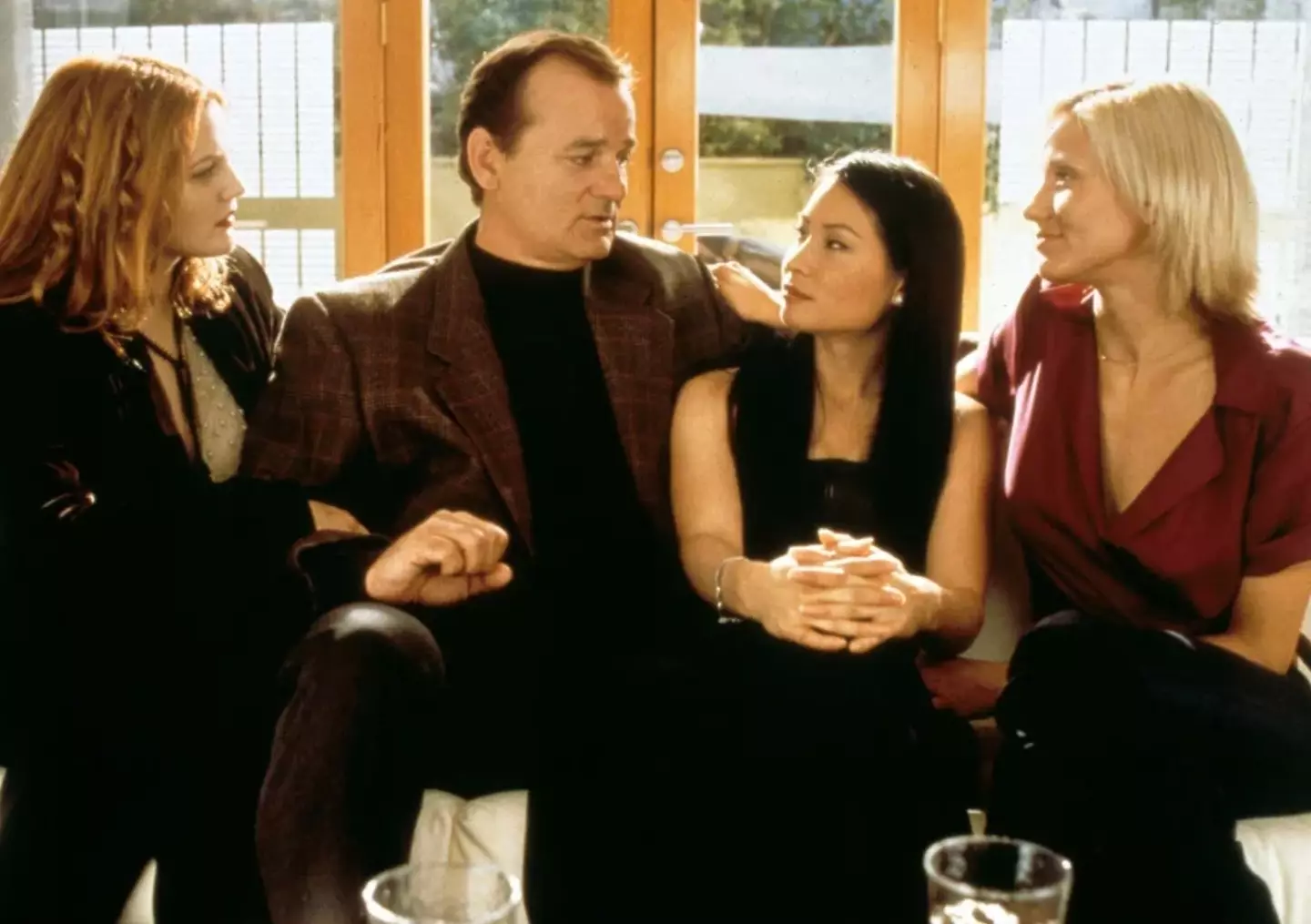 Bill Murray and Lucy Liu had a huge falling out on the set of Charlie's Angels.
