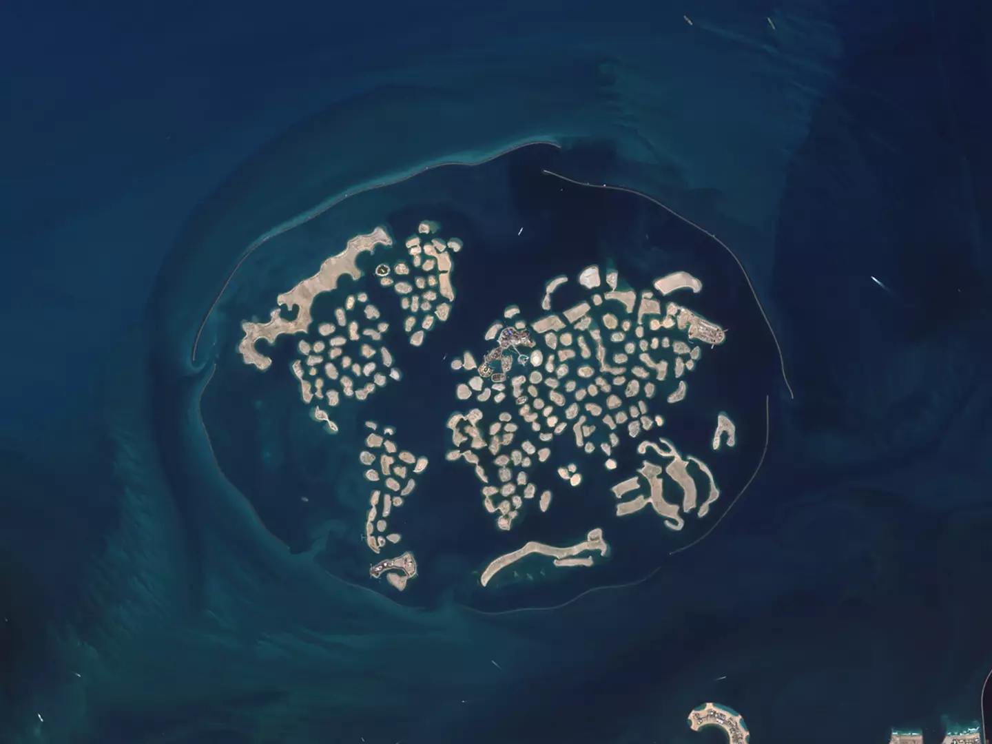 The World Islands project (Getty Images/ Gallo Images/Orbital Horizon/Copernicus Sentinel Data 2024)