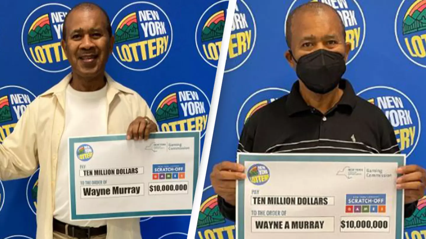 Man wins $10 million on scratch-off just year after winning $10 million on lottery