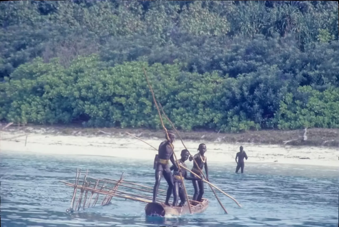 Anthropologists had a tough time gaining the trust of the Sentinelese people.