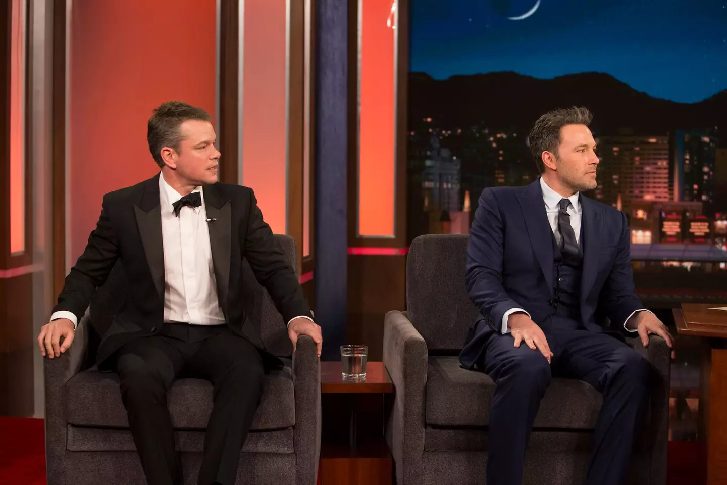 Matt Damon and Ben Affleck offered to help Jimmy Kimmel's staff.