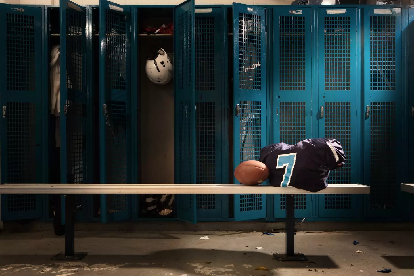 Peanuts were found in Carter's locker.