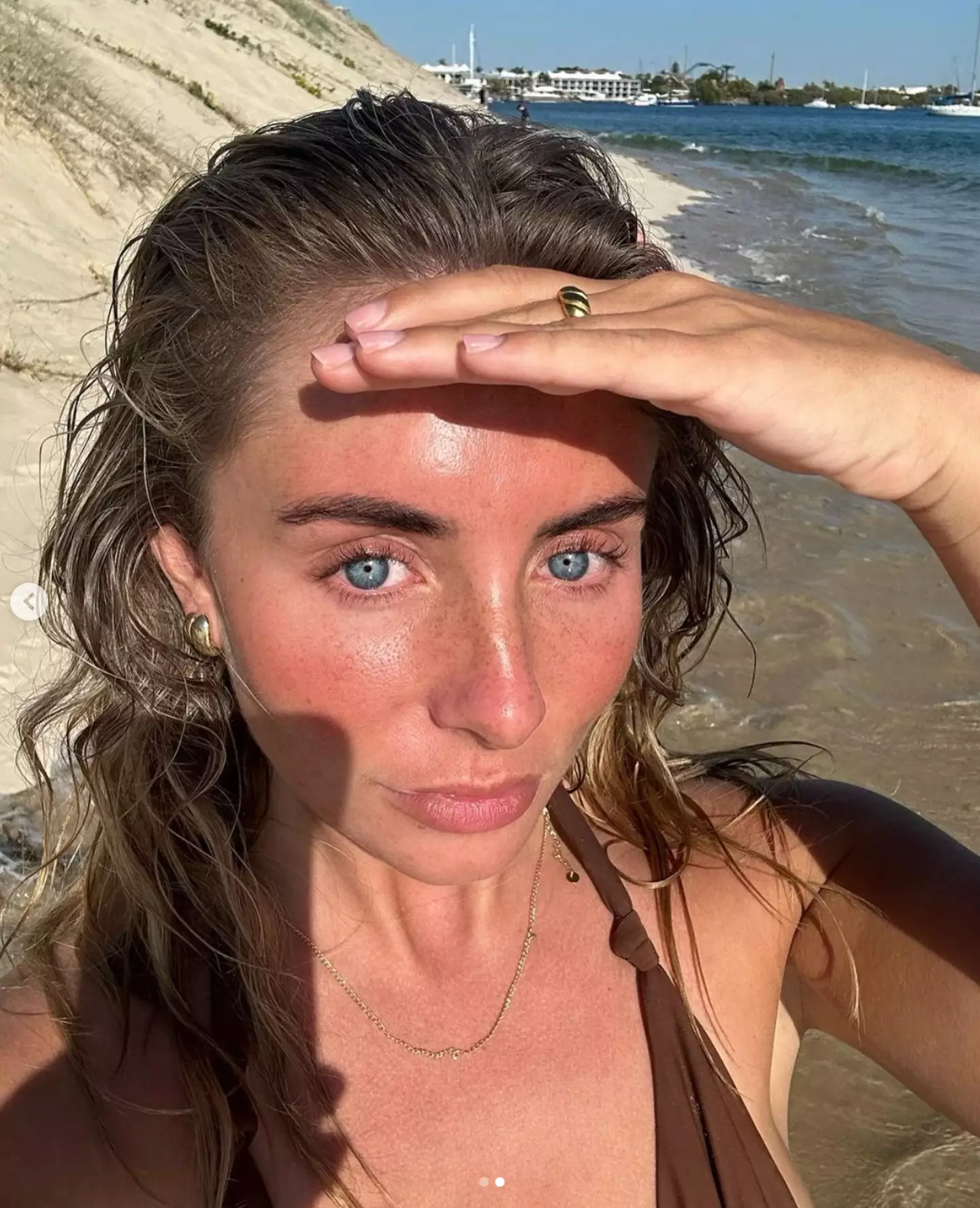 The OnlyFans model shared that things have not always been easy. (Instagram/bonnie_blue_xo)