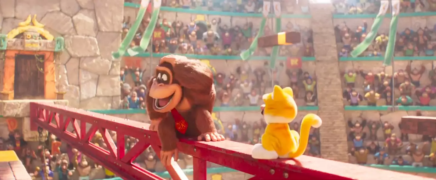 Fans heard Donkey Kong's voice for the first time.