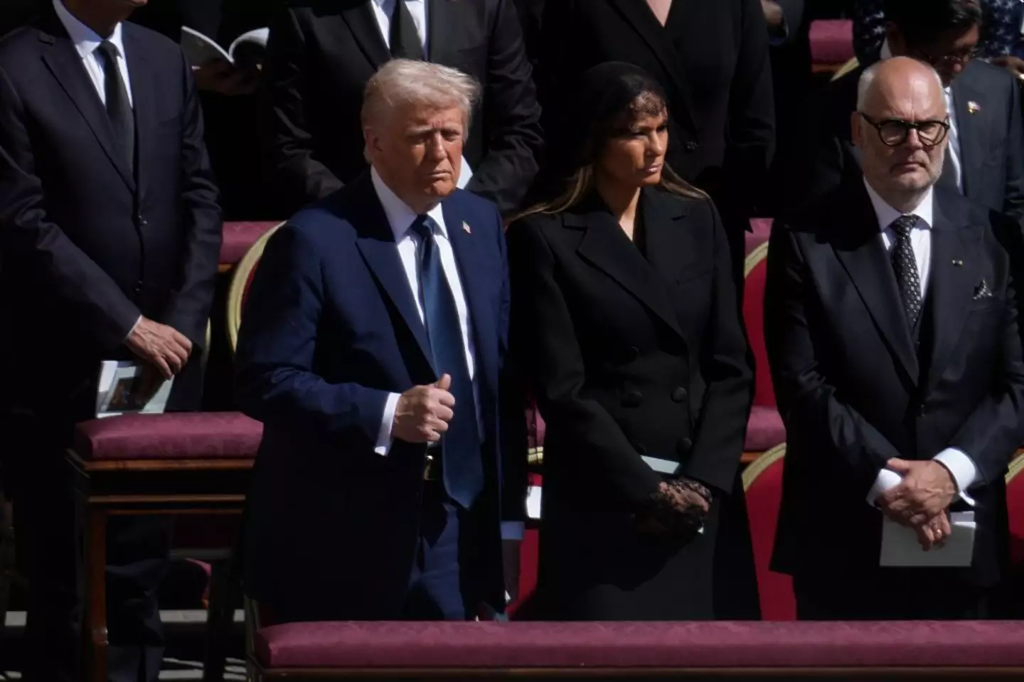 Trump travelled to Rome with First Lady, Melania (Jaap Arriens/NurPhoto via Getty Images)