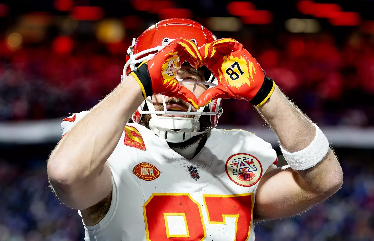Taylor Swift has been cheering on Travis Kelce at his games.