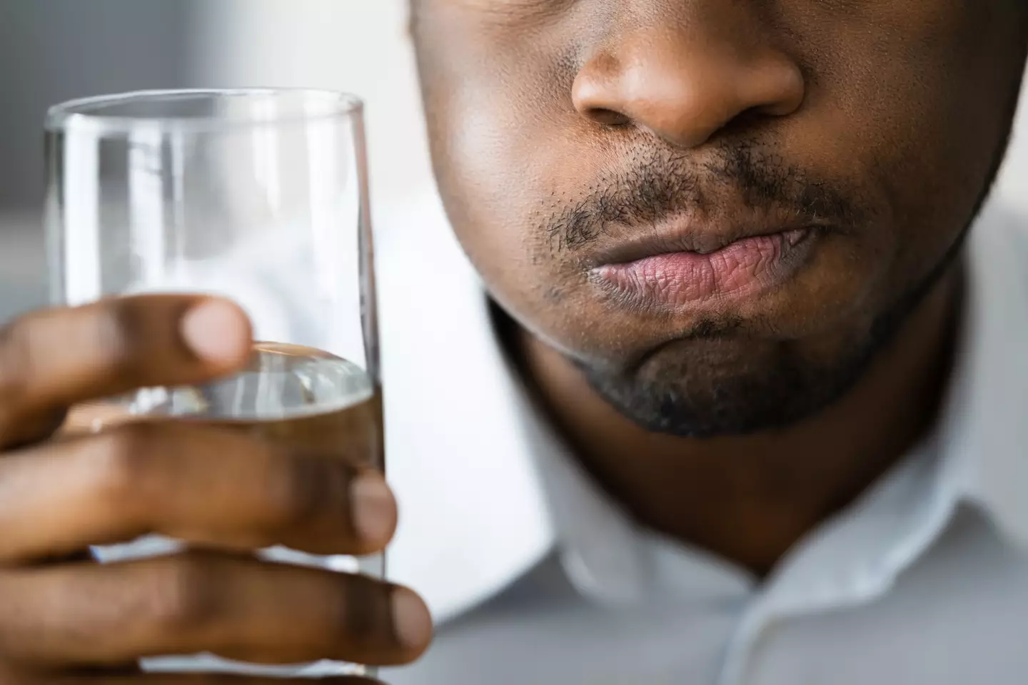 Gargling with salted water can help heal ulcers quicker (Getty Stock Images)
