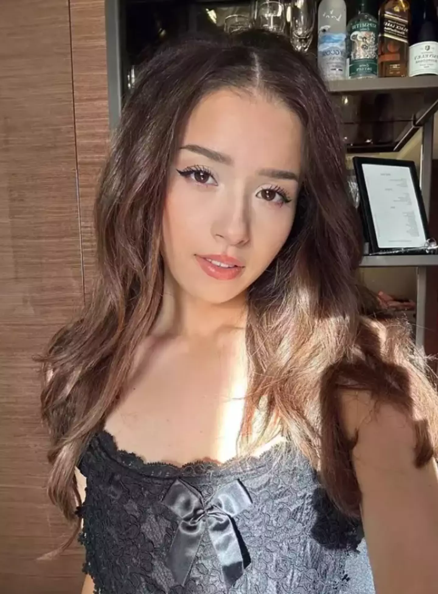 The popular Twitch streamer told her fans they'd never guess who it was.