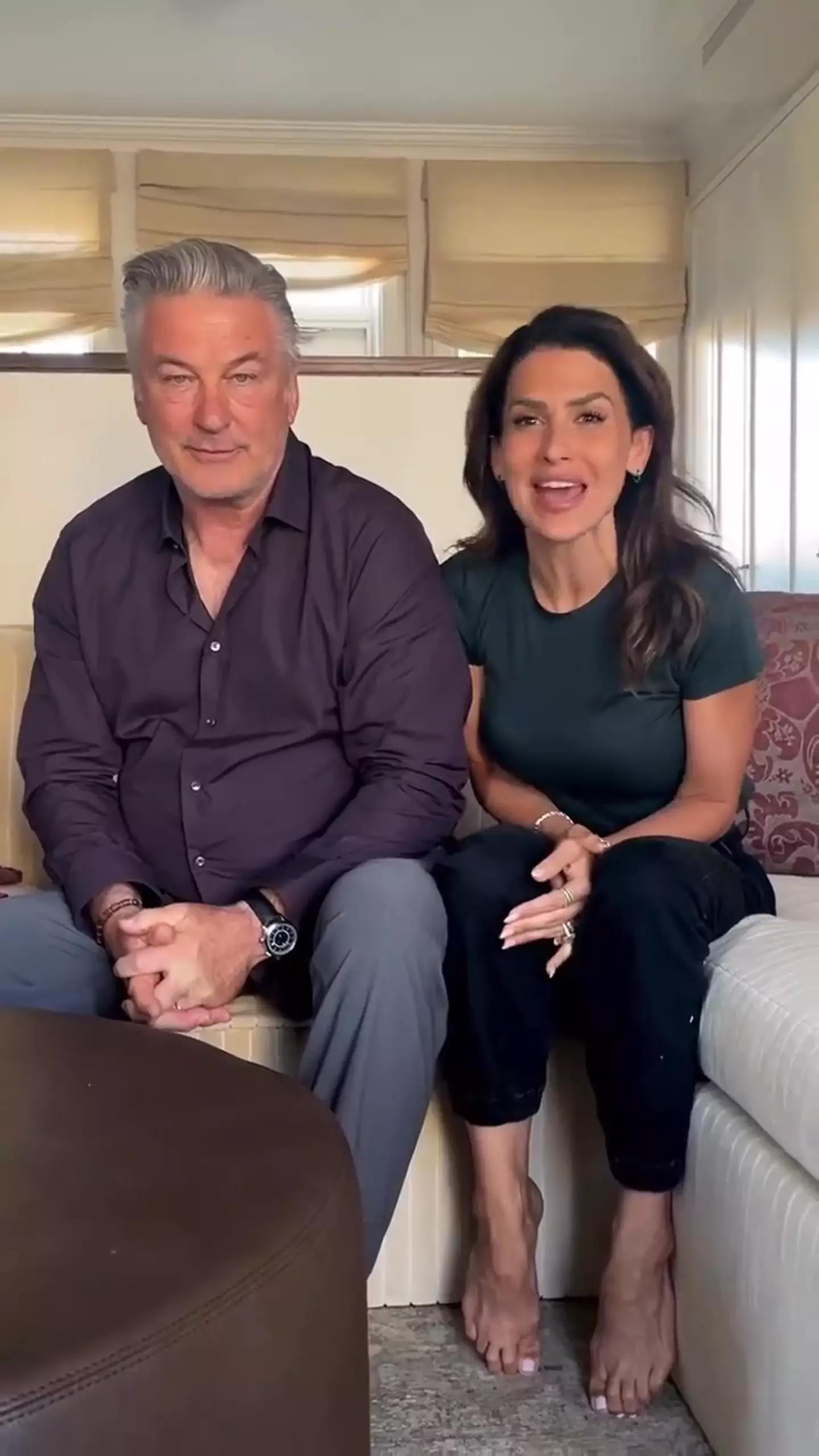 The couple posted on Instagram promoting the show. (Instagram / alecbaldwininsta)