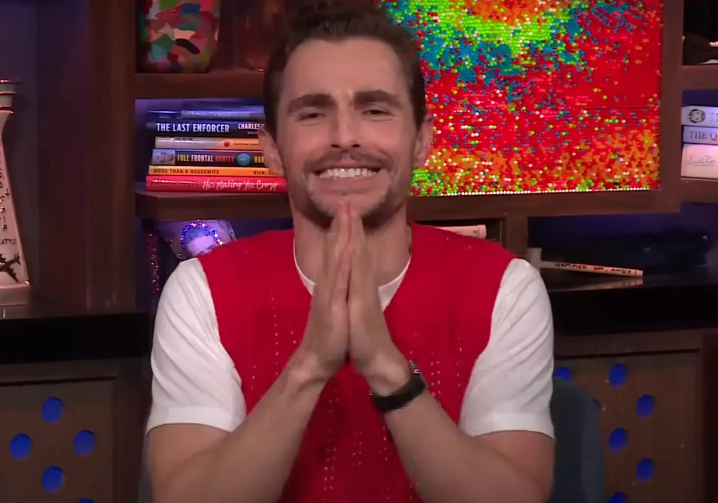 Many people online have insisted Franco and Mangione look similar (Watch What Happens LIVE with Andy Cohen)