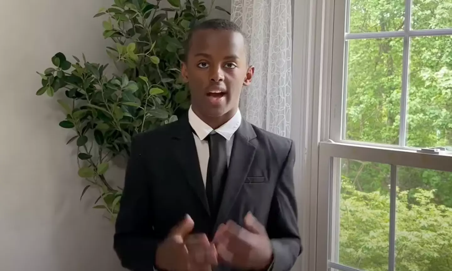 The 14-year-old was recently crowned as this year's America’s Top Young Scientist.