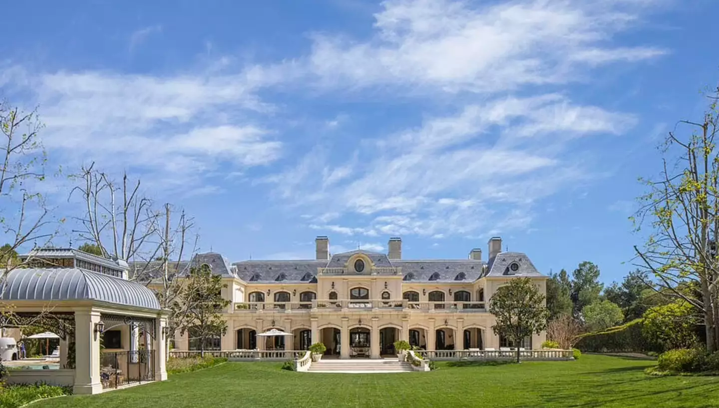 Wahlberg's recently-purchased property in Las Vegas.