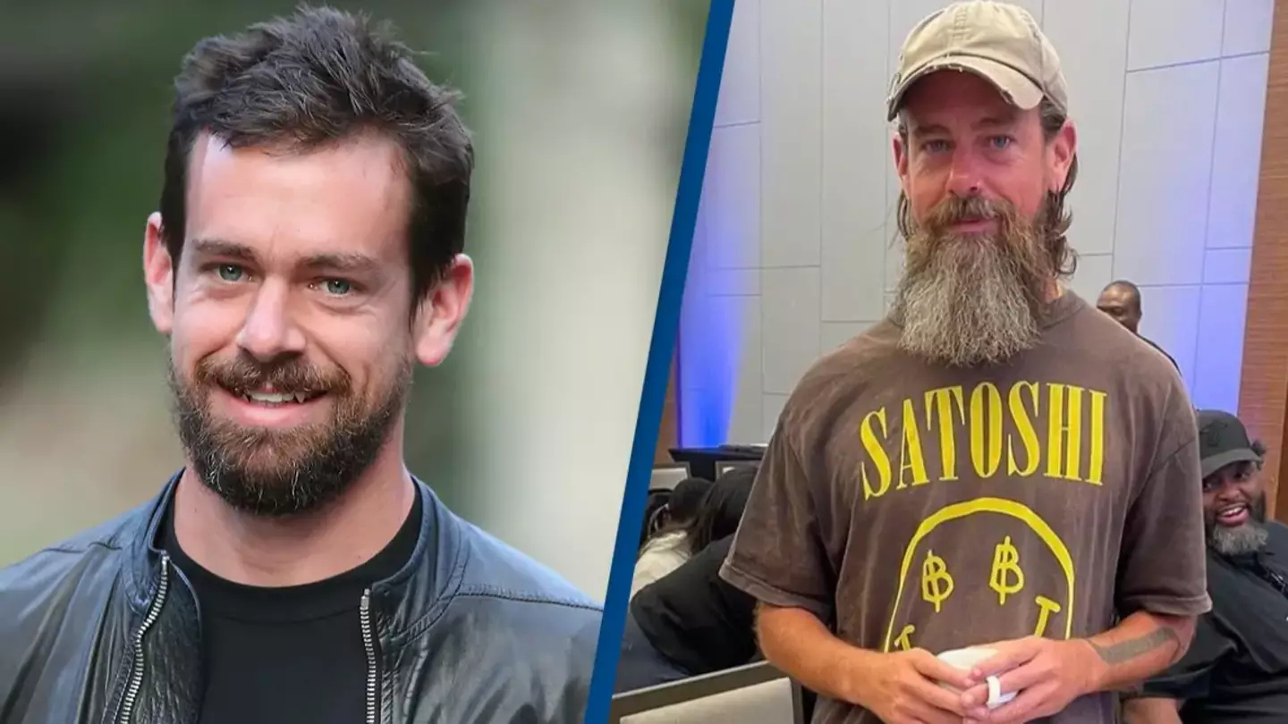 Picture of former Twitter CEO Jack Dorsey who has a net worth of $5,700,000,000 has people pointing out one detail