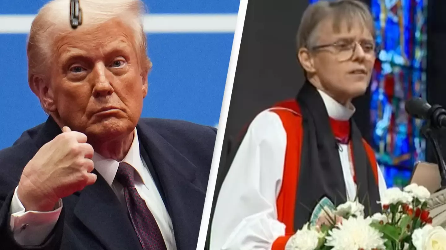 Donald Trump speaks out in lengthy statement demanding apology from Bishop who asked him to 'have mercy' on LGBTQ+ community