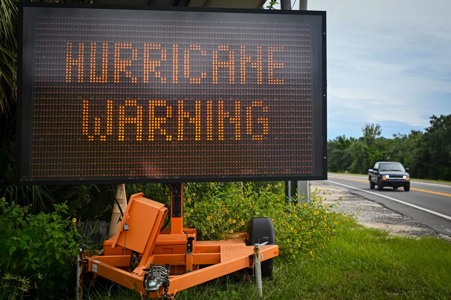 Hurricane Helene hit Florida last night (MIGUEL J. RODRIGUEZ CARRILLO/AFP via Getty Images)