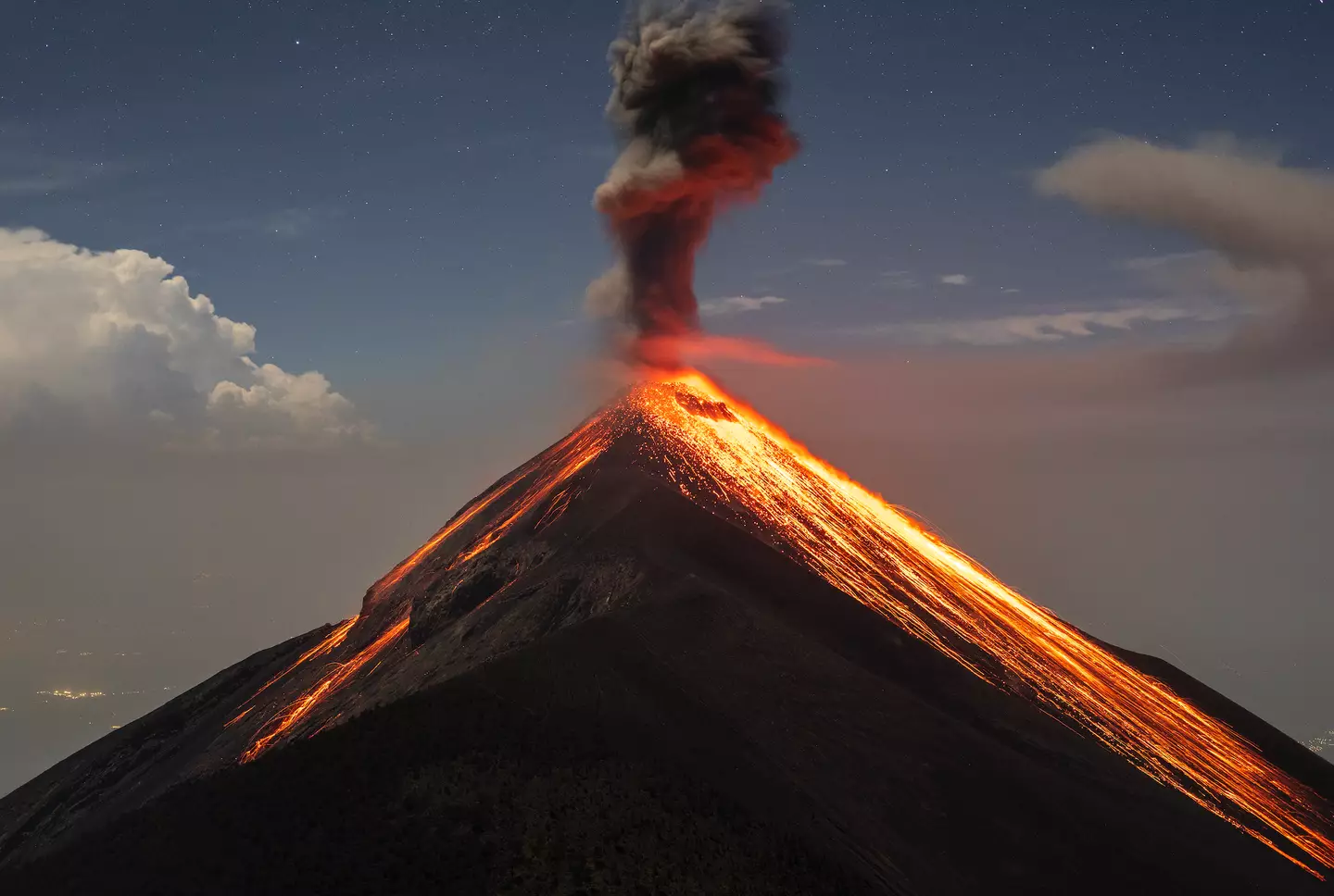 Other scientists have argued volcanoes are the cause. (Getty Stock Image)