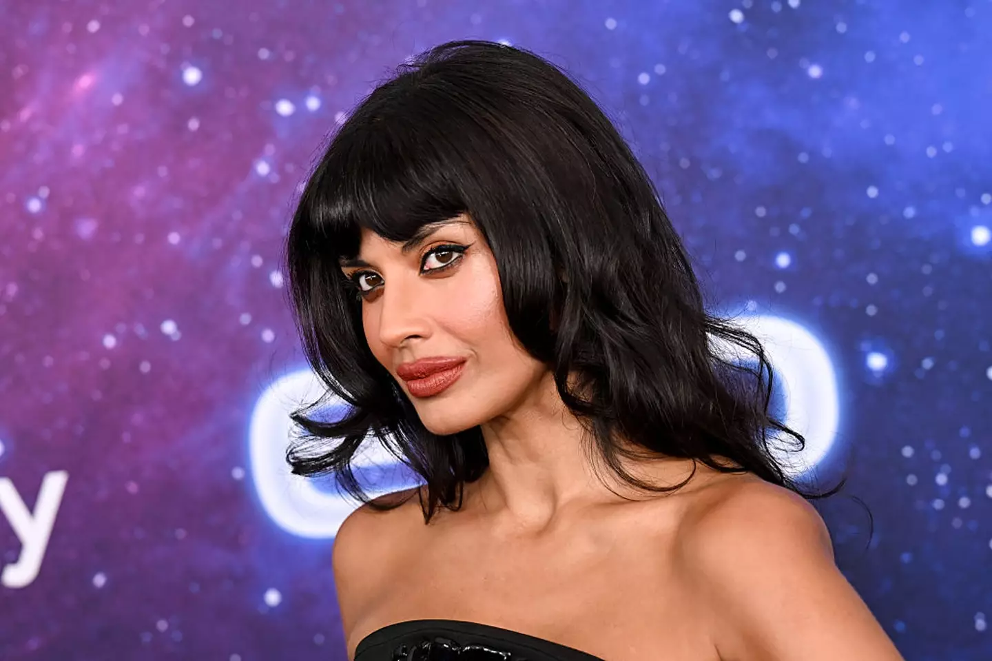 Jameela Jamil was left struggling to hide her reaction (Michael Buckner/Variety via Getty Images)