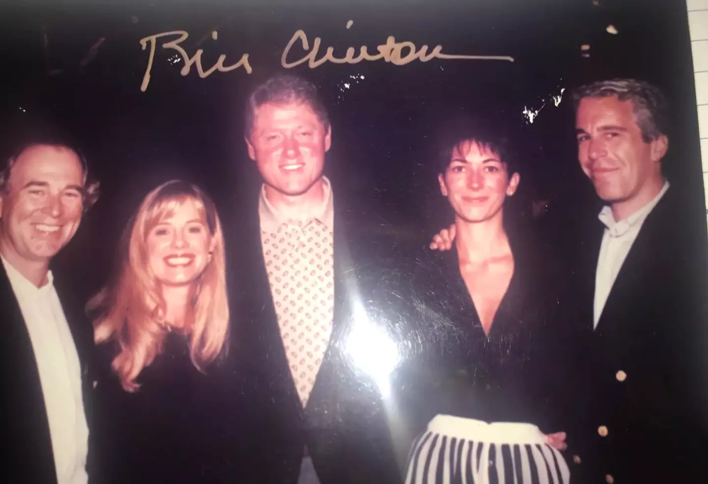 Former president Bill Clinton is among those featured in the images (House Oversight Committee)