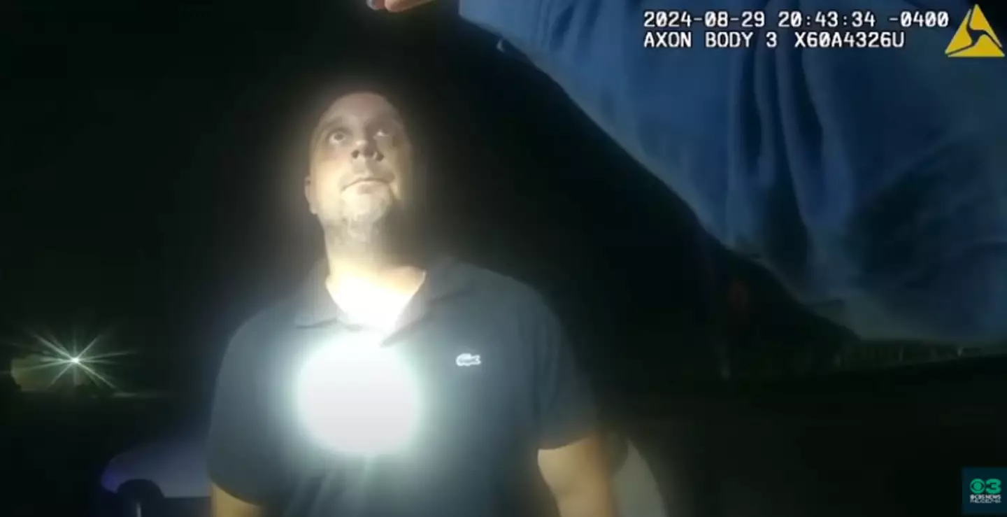 Bodycam footage of Sean Higgins (CBS Philadelphia/YouTube)