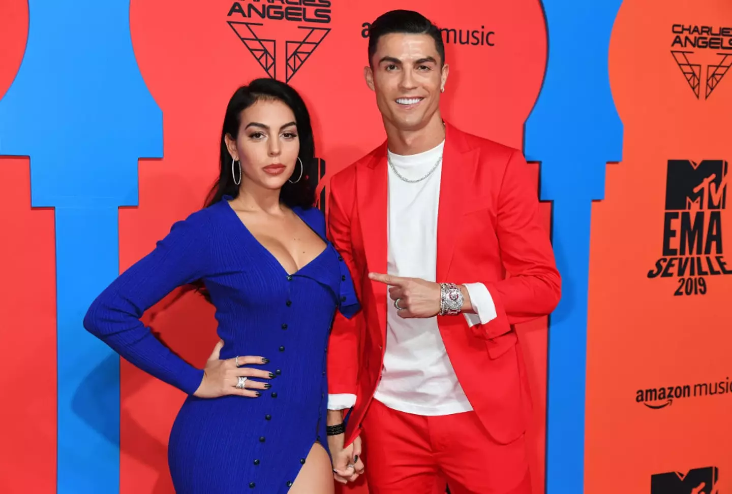 The pair have been together ever since and now co-parent five children, three of whom Ronaldo welcomed before he met Rodríguez (Jeff Kravitz/FilmMagic)