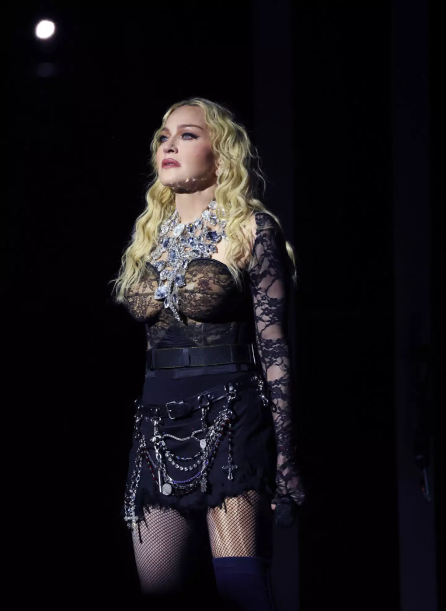 The lawsuit claims Madonna turned up late.