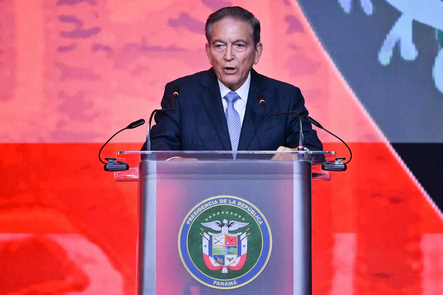 Panama's President Laurentino Cortizo has defended the new mining deal.