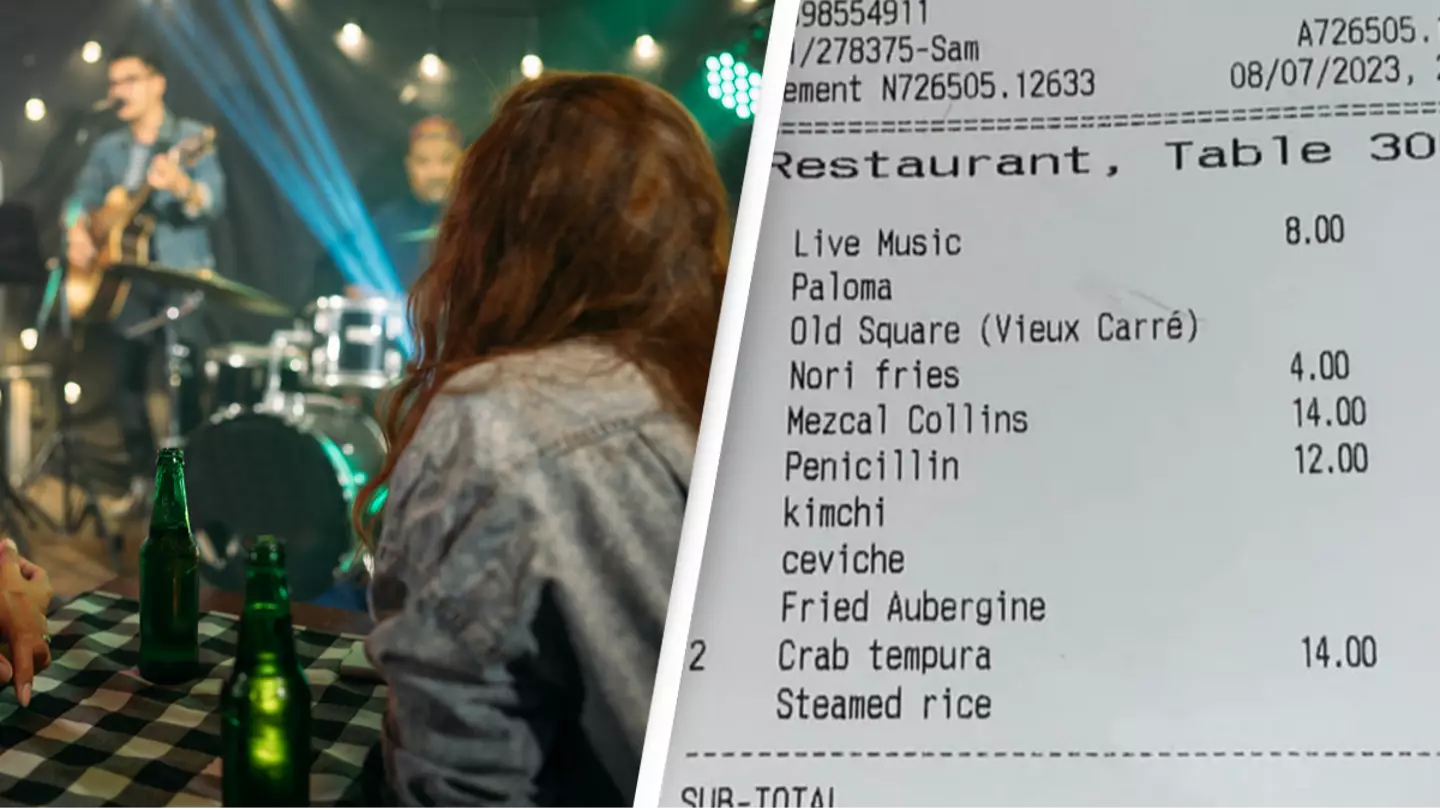 Guests left furious after finding they've been charged for live music at restaurant