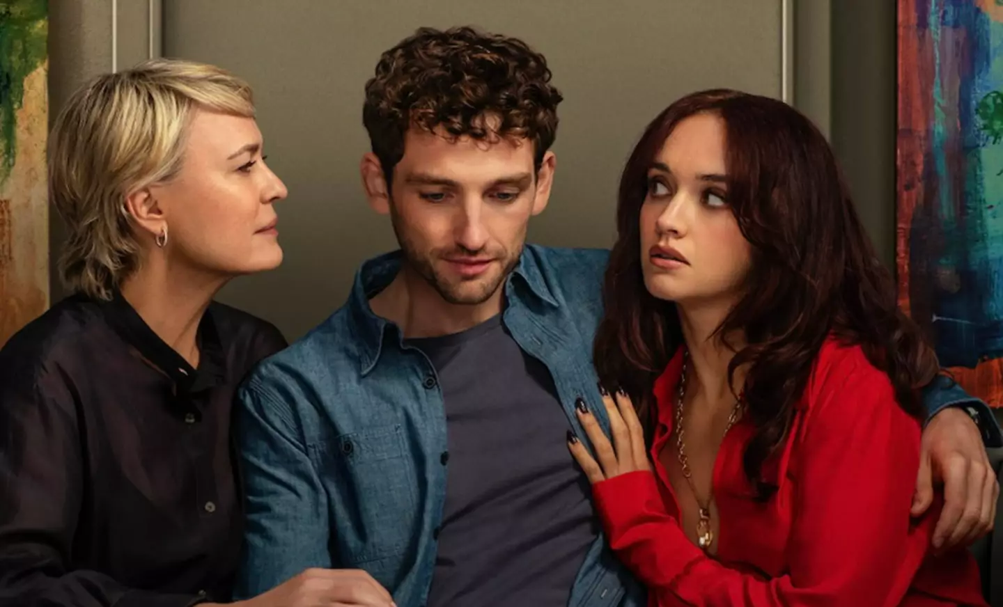 Robin Wright, Laurie Davidson and Olivia Cooke star in The Girlfriend (Prime Video)