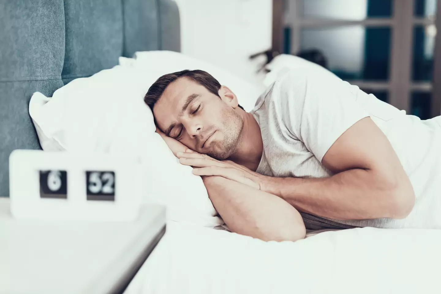 Sleep paralysis is the feeling of being conscious but unable to actually move (Getty Stock Image)