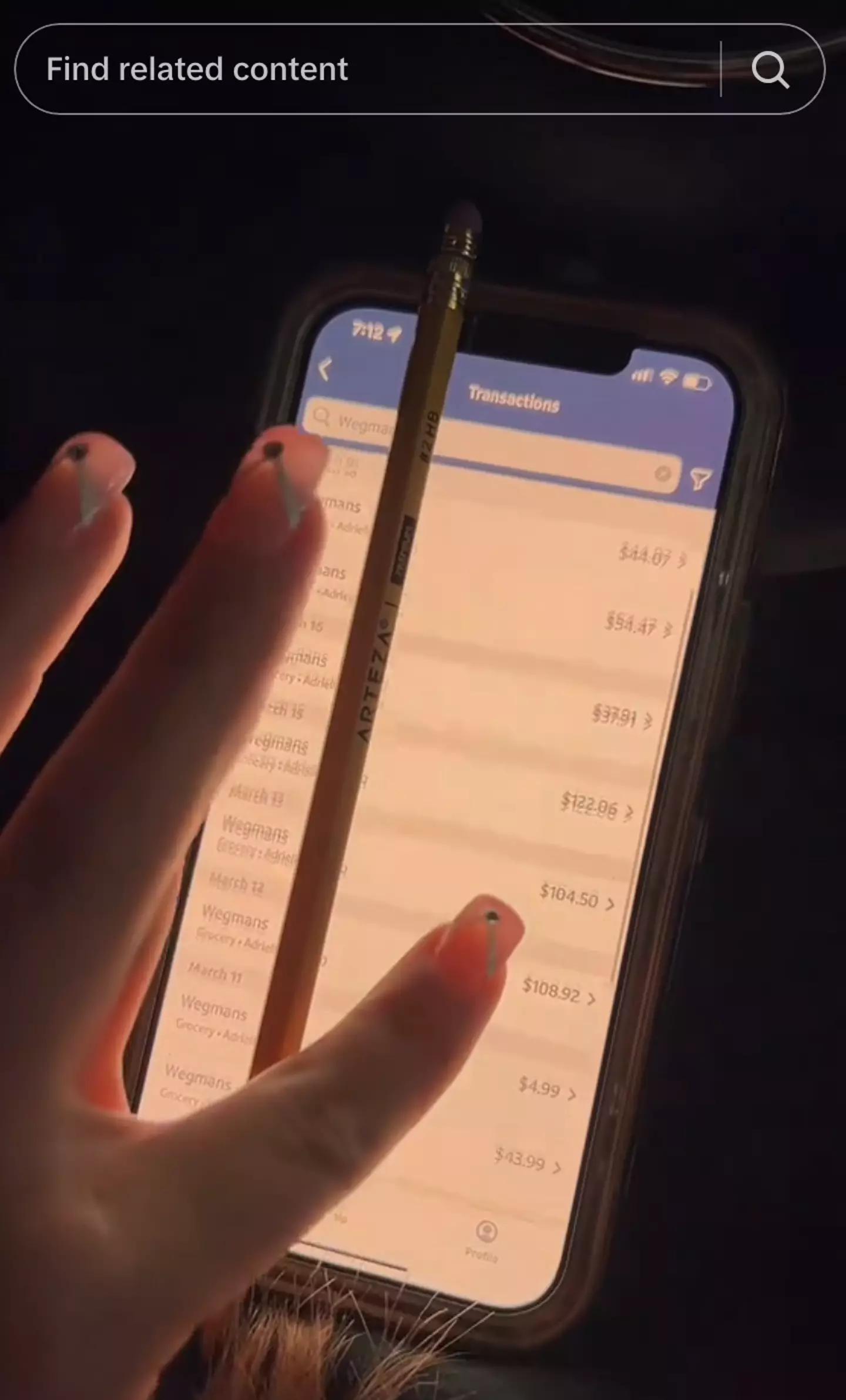 Sigler broke down her whopping $17,000 living expenses from one month. (TikTok/Adrielle Sigler)