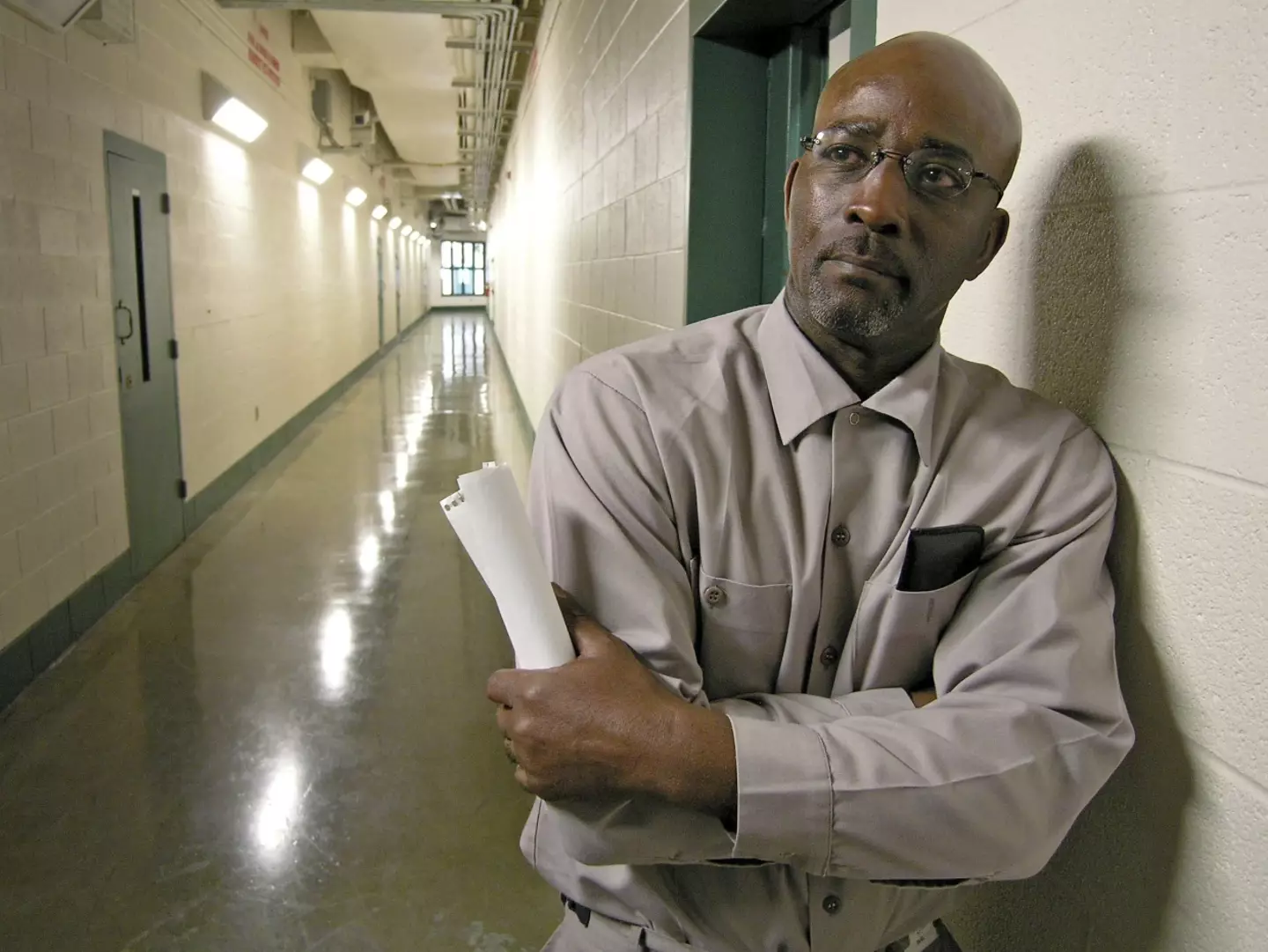 Ronnie Long in the Albemarle Correctional Institution east of Charlotte in North Carolina in 2007.