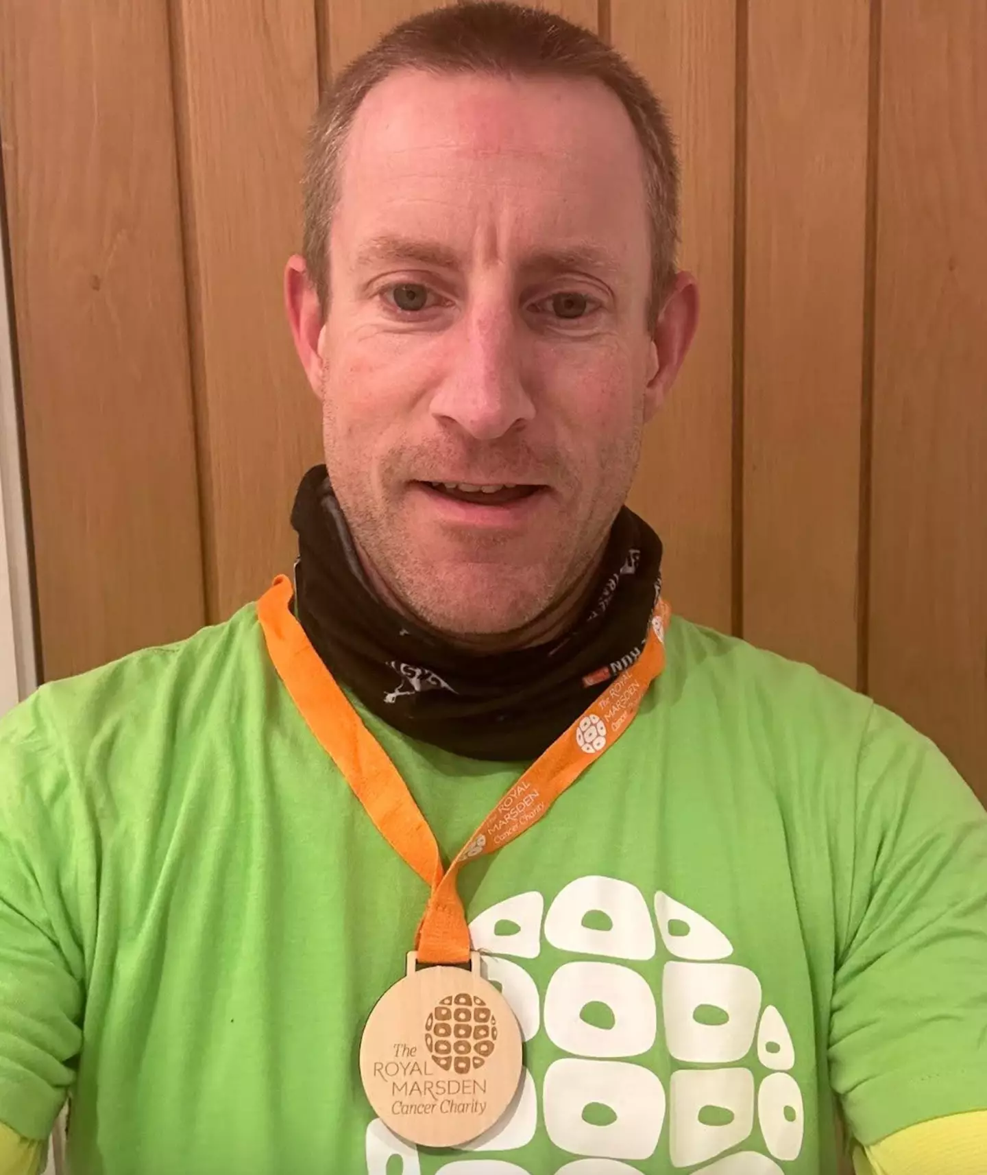 Despite all the surgeries, Jonathan has kept up his fitness and has cycled to raise money for charity (GoFundMe)