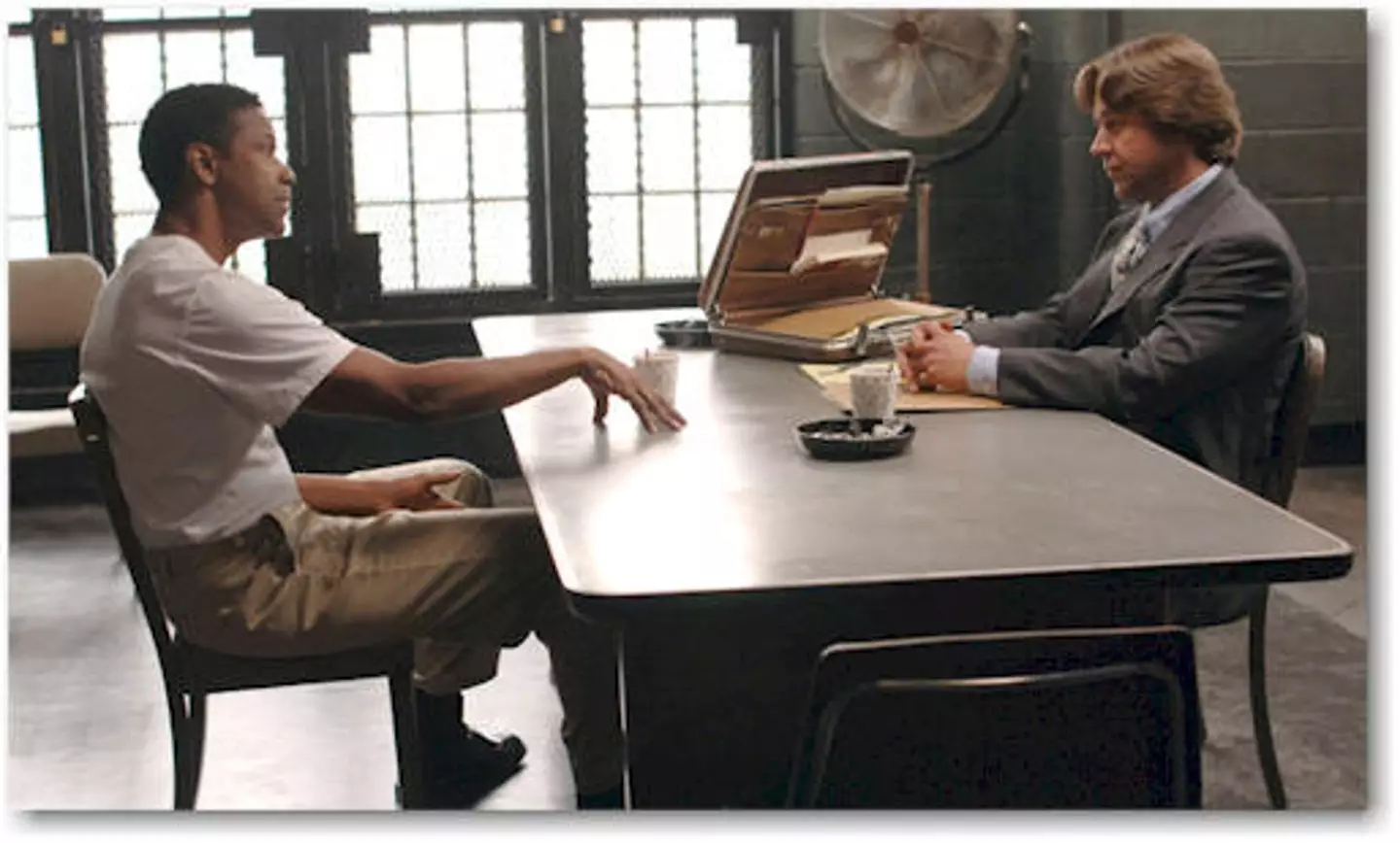 Washington stars opposite Russell Crowe (Universal)