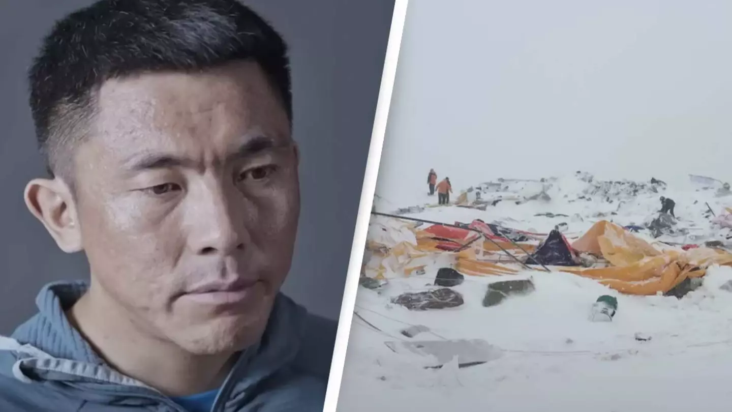 Man who survived Mount Everest's deadliest avalanche describes what it was like