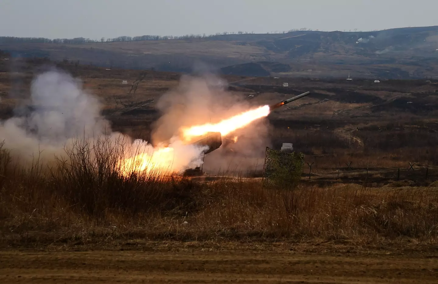 Russian TOS-1 rocket launcher (Alamy)