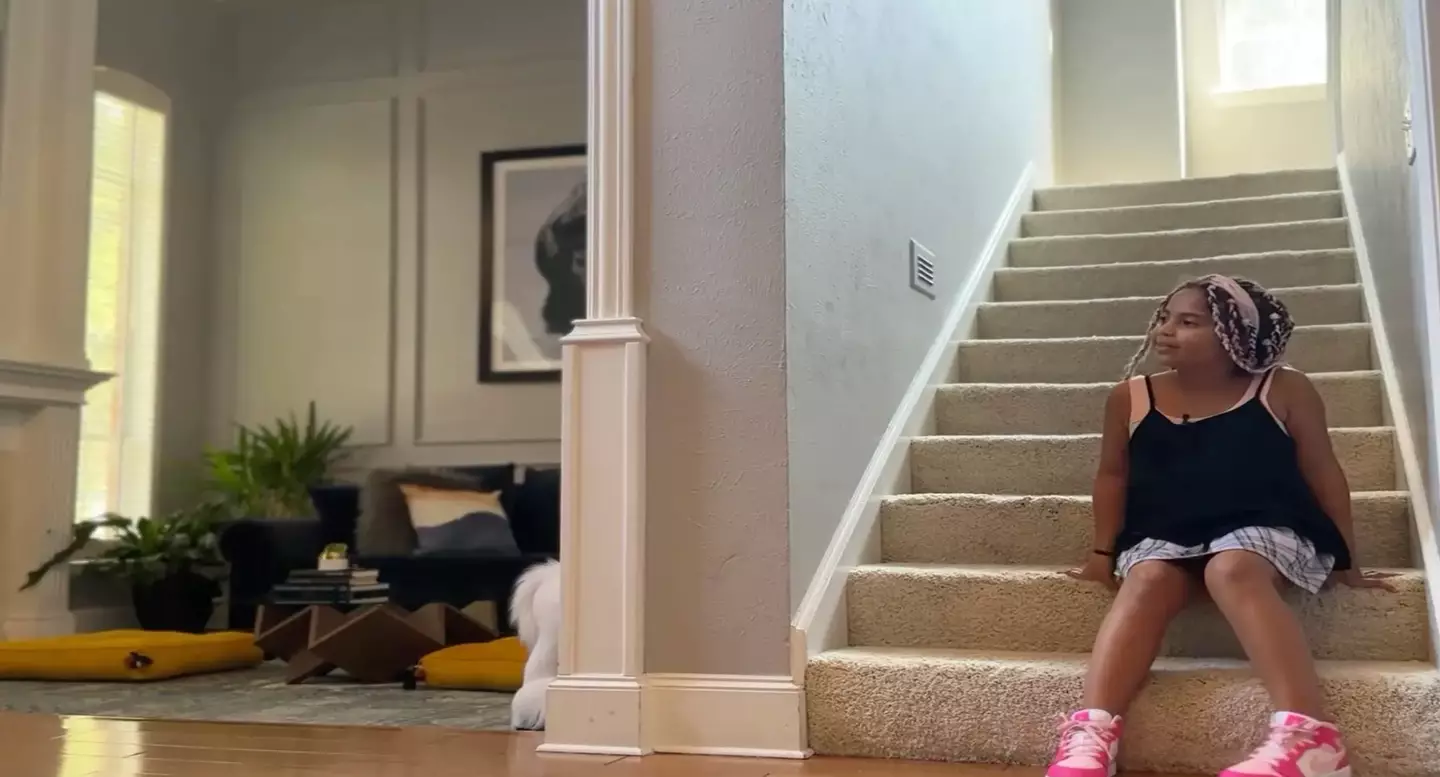 The nine-year old was gutted to lose her doll.