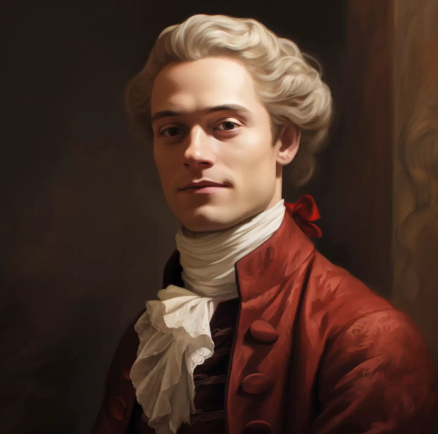 Mozart looks like a charmer.