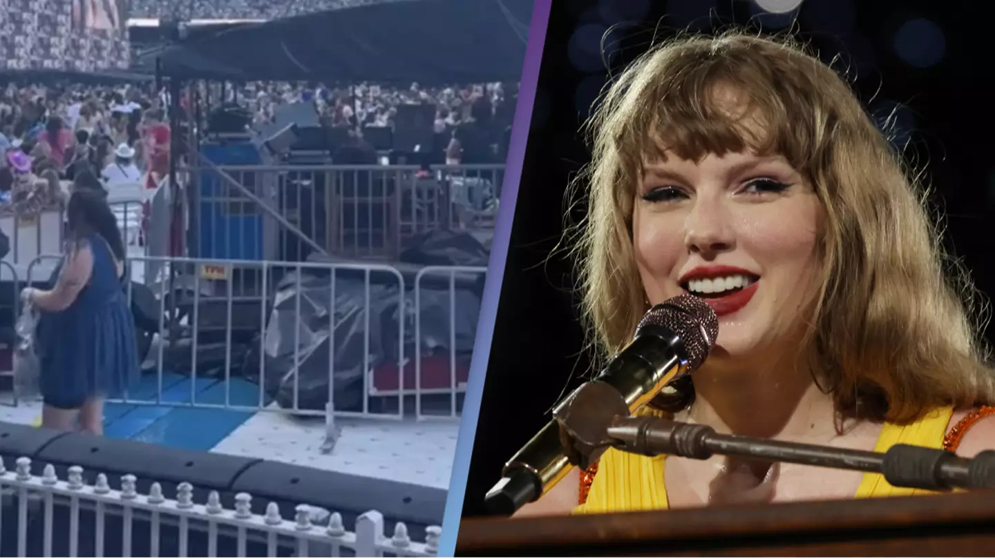 Fan pays $520 for Taylor Swift Eras Tour ticket only to find her view of stage is blocked off completely