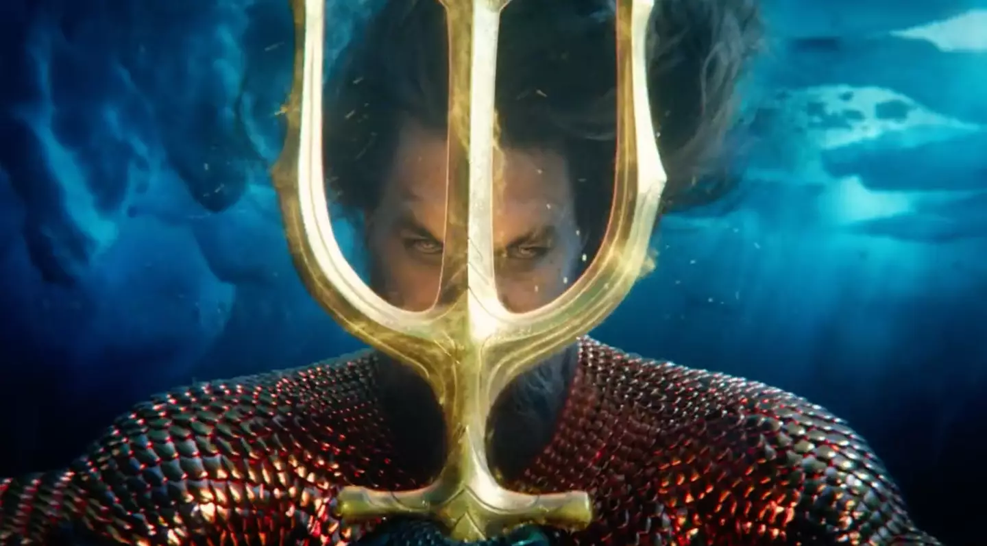 Jason Momoa is back as Aquaman.