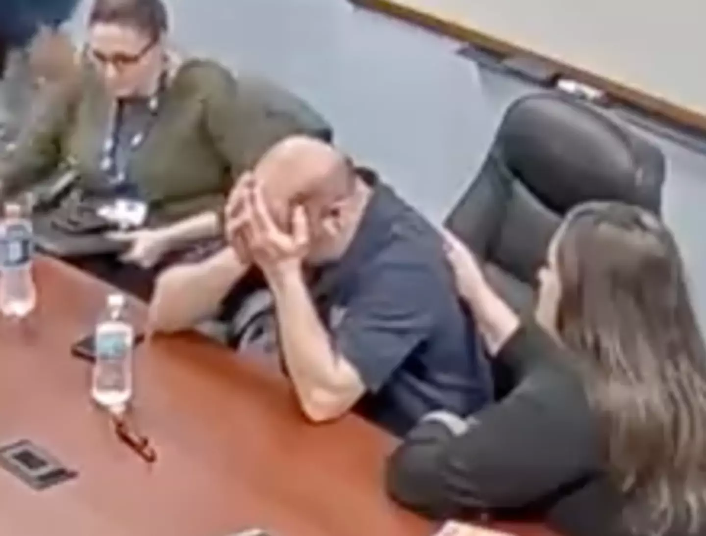 Steven was devastated by the news of his wife's death. (YouTube/Stranger Stories)