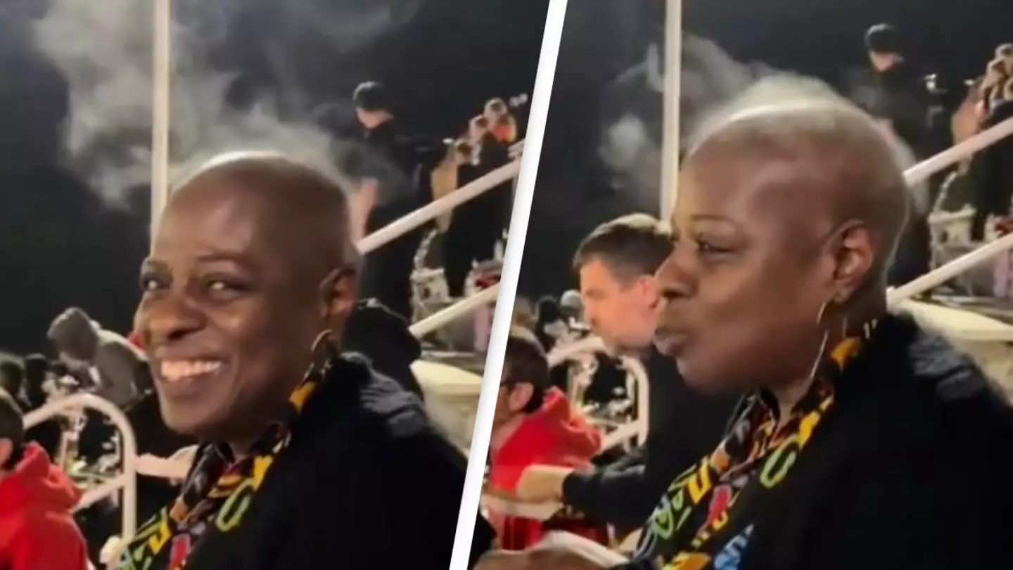 Footage of woman's head literally steaming from menopause has people saying 'every man needs to see this'