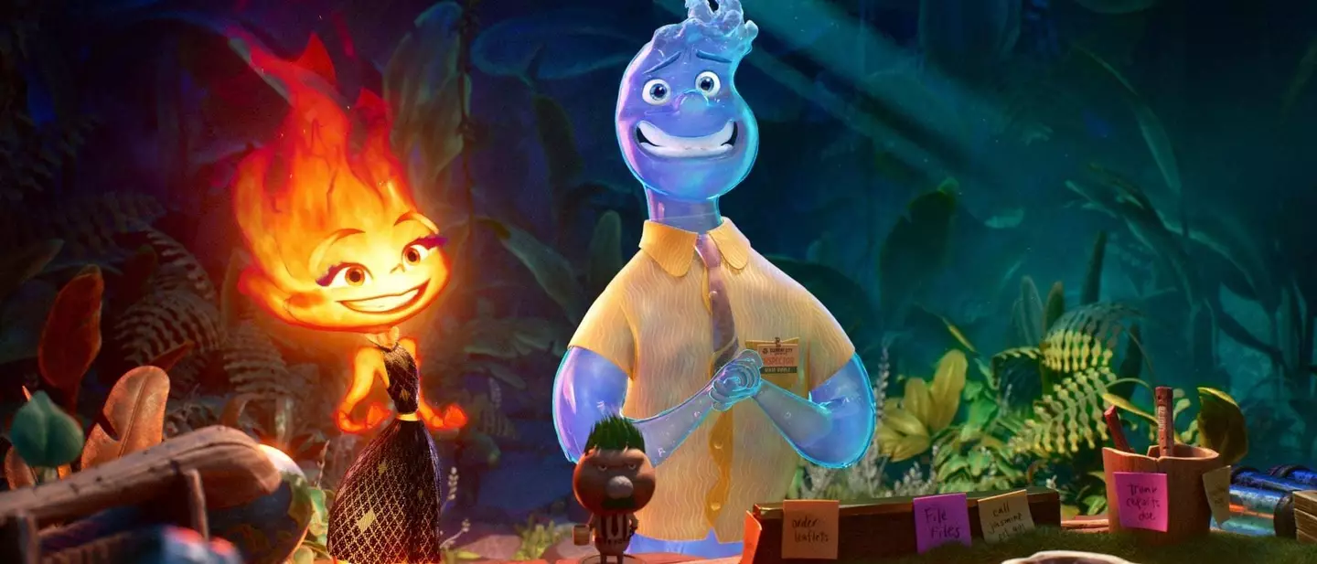 Carl's Date will accompany the new Pixar film Elemental.