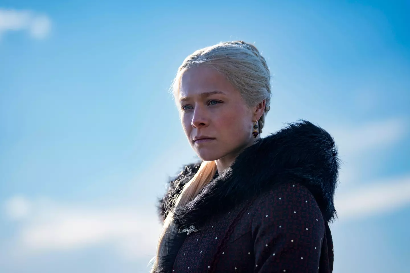 Emma D'Arcy as princess Rhaenyra Targaryen in House of the Dragon.