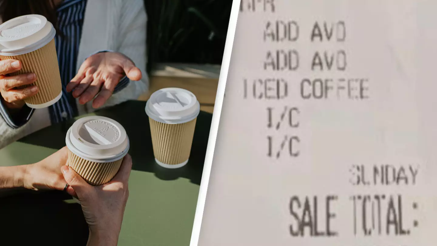 Customers left stunned after receiving $77 bill for four items at coffee shop