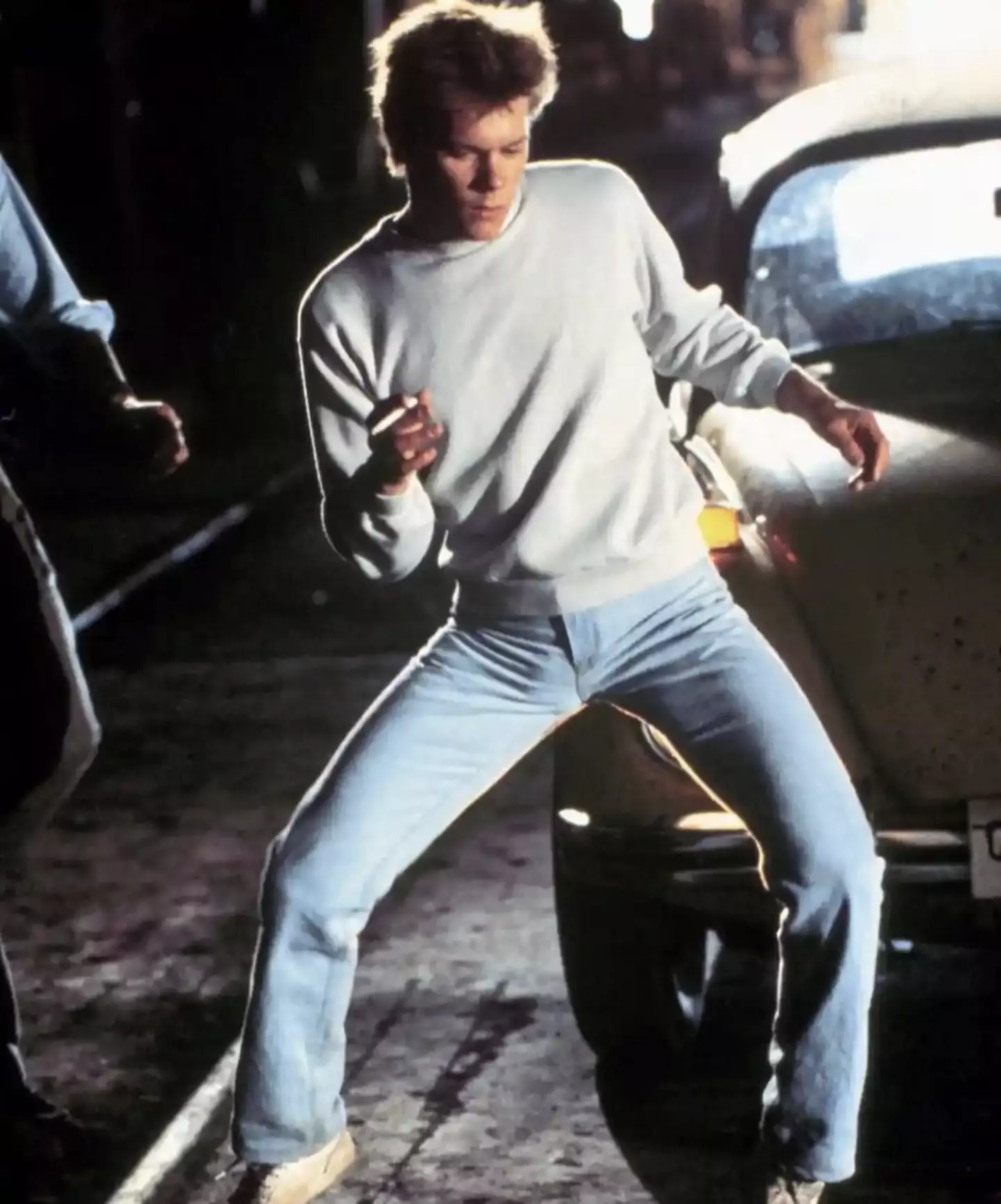 Bacon became famous after the release of 1984 Footloose.